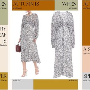 IRO Elea ruffle-trimmed printed gauze midi dress